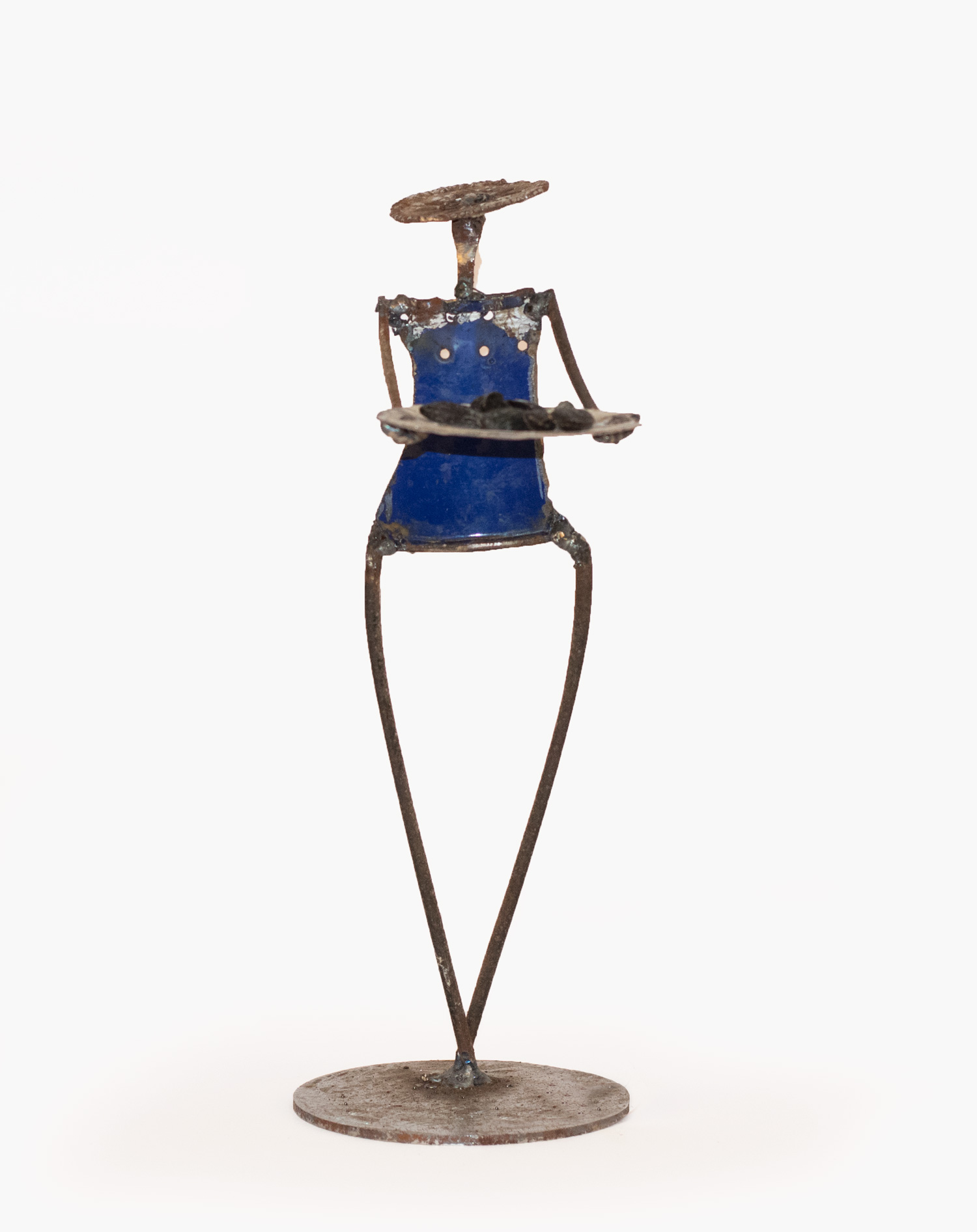 Tonkagirl "Tonkagirl", Metallskulptur, Original, Dekofiguren